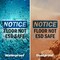 Signmission Floor Not ESD Safe, 10 in W x Rectangle, Vinyl Decal OS-2PACK-NS-D-710-L-12793 - alternate 5